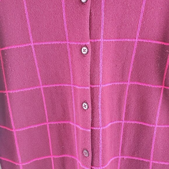 ANDEAWY Plaid Cardigan - Picture 2 of 6